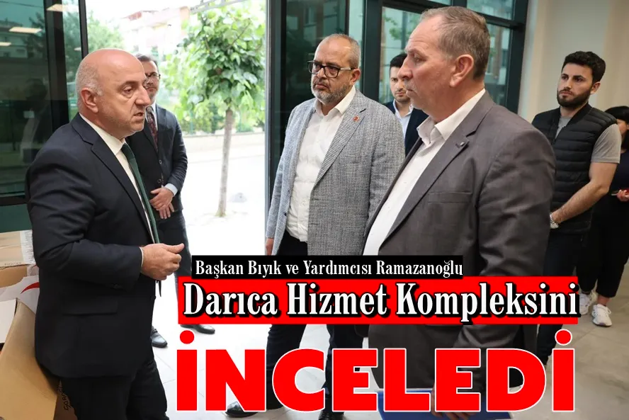 Başkan Bıyık Kompleksi İnceledi