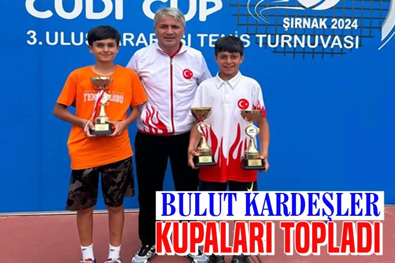 BULUT KARDEŞLER KUPALARI TOPLADI