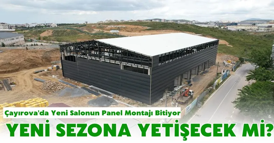 Spor salonunda yan panel montajı başladı