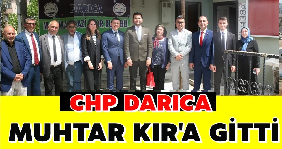 CHP Darıca Muhtar Kır