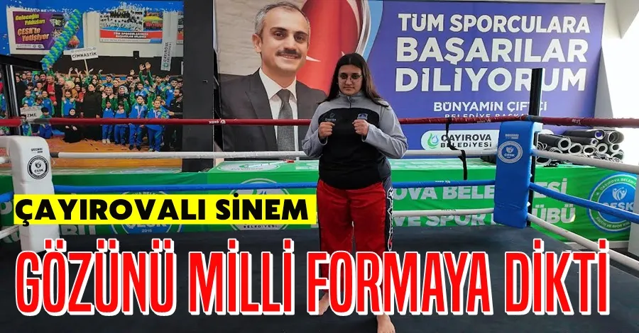 Sinem Erdoğan’ın hedefi, Ay Yıldızlı forma