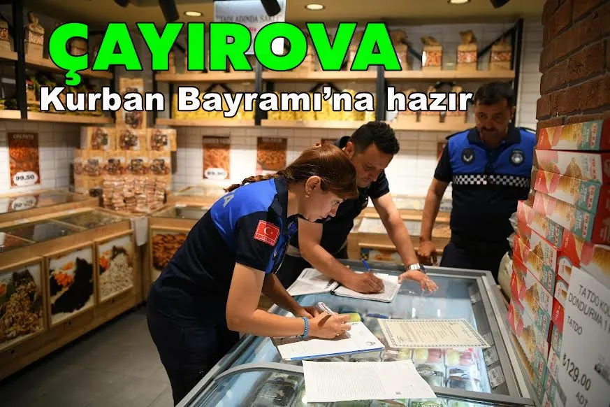 Çayırova Kurban Bayramına Hazır
