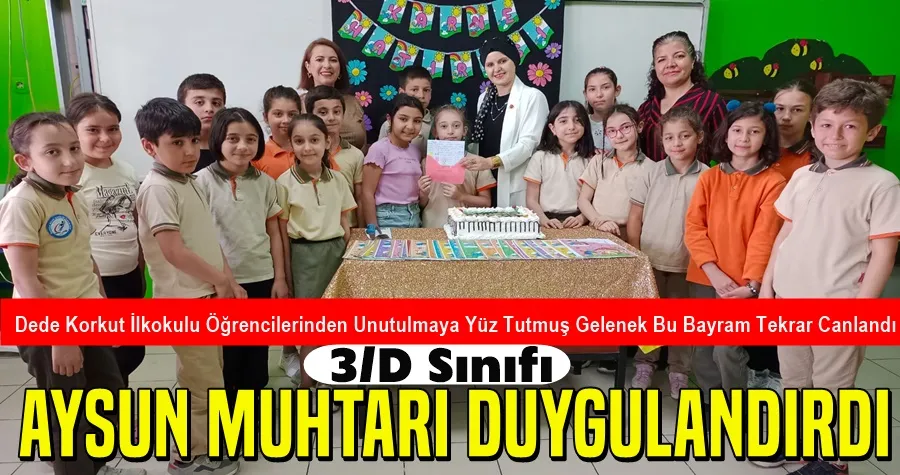Aysun Muhtara Duygusal Bayram Sürprizi
