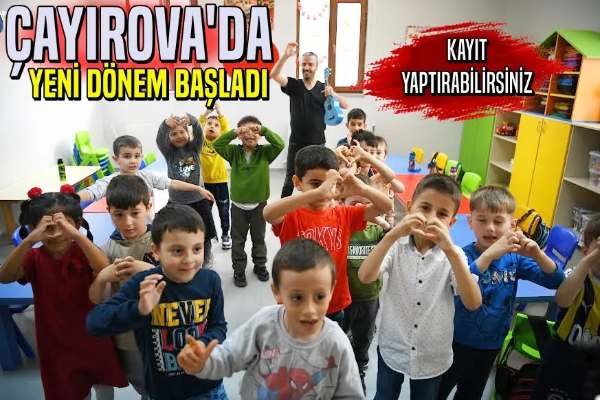 Çocuk Kulüpleri’nde yeni dönem kayıtları başladı