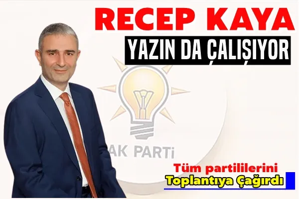 GEBZE AK PARTİ İLÇE BAŞKANI KAYA