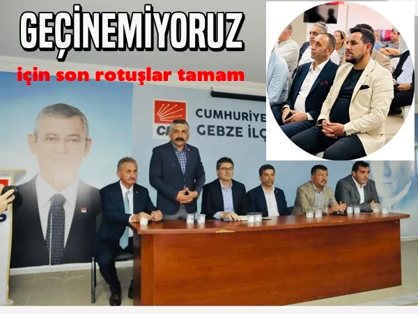 GEÇİNEMİYORUZ için son rötuşlar tamam