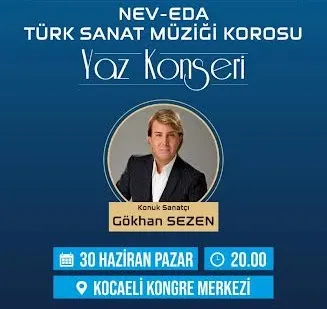 Nev-Eda TSM Korosu’ndan Yaz Konseri