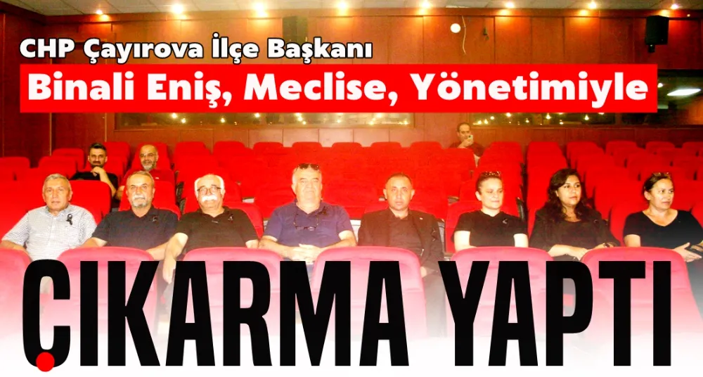 Eniş Meclise Çıkarma Yaptı