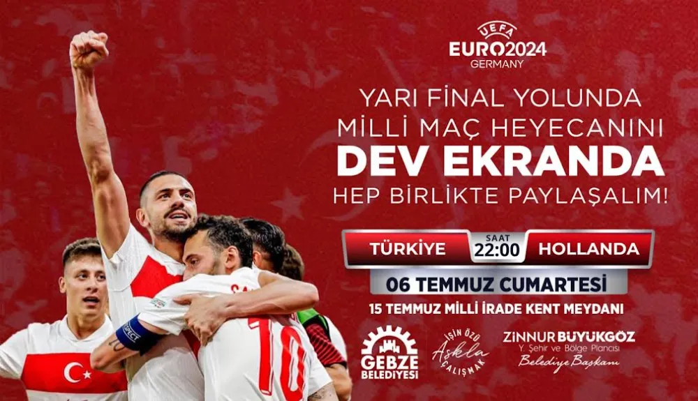 Gebze Milli Maç Modunda