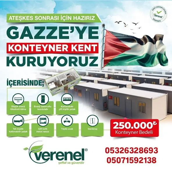 Gazze’de Yeniden İmar Başlıyor