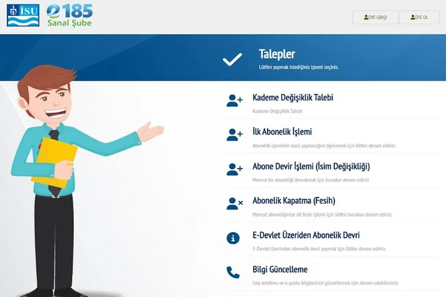 ENGELLİ VE YAŞLILARA EVDE ABONELİK HİZMETİ