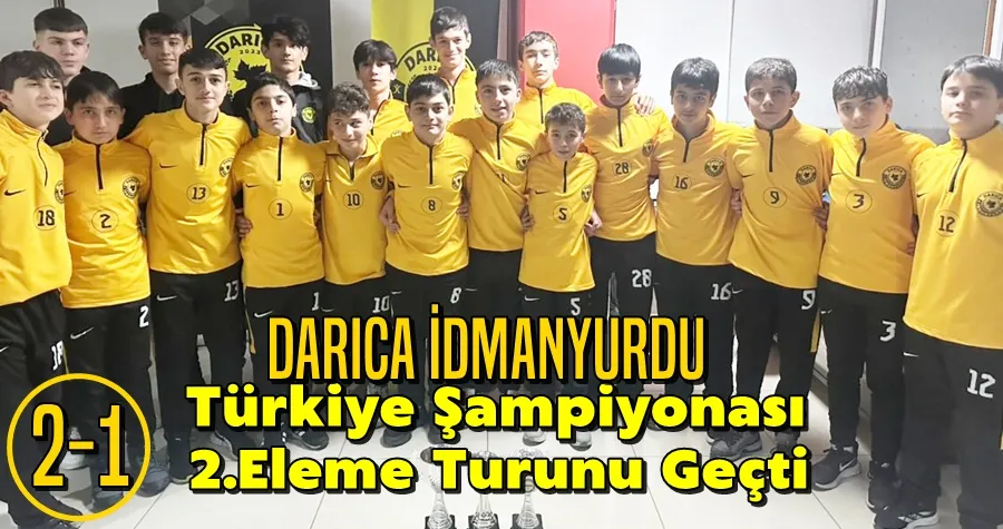 Darıca İdmanyurdu Türkiye Şampiyonası Yolunda
