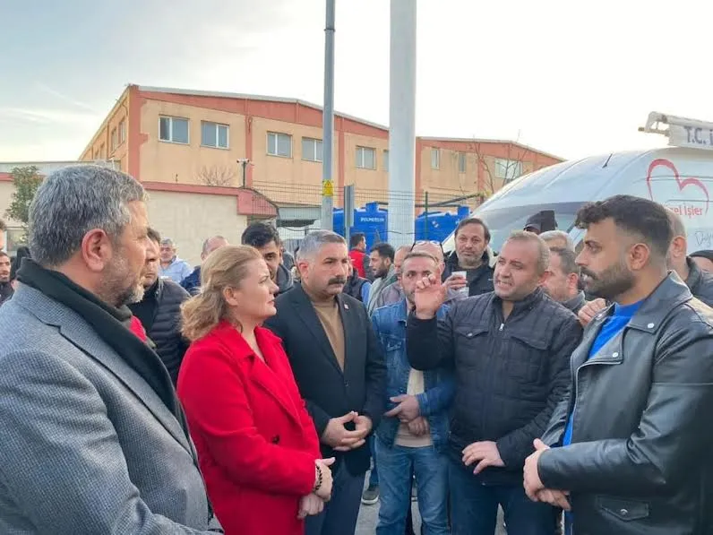 Başkan Turan: Haklı Mücadelelerinde Haklarını Eksiksiz Alana Kadar Yanlarında Olacağız.