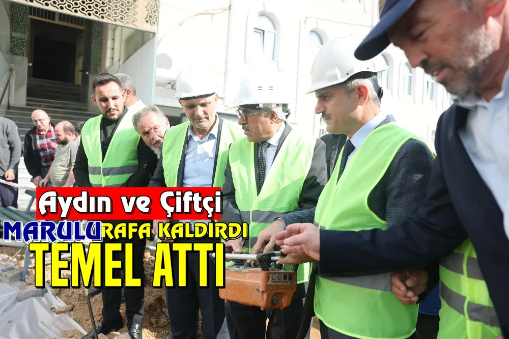 Marulu Rafa Kaldırıp Temel Attılar