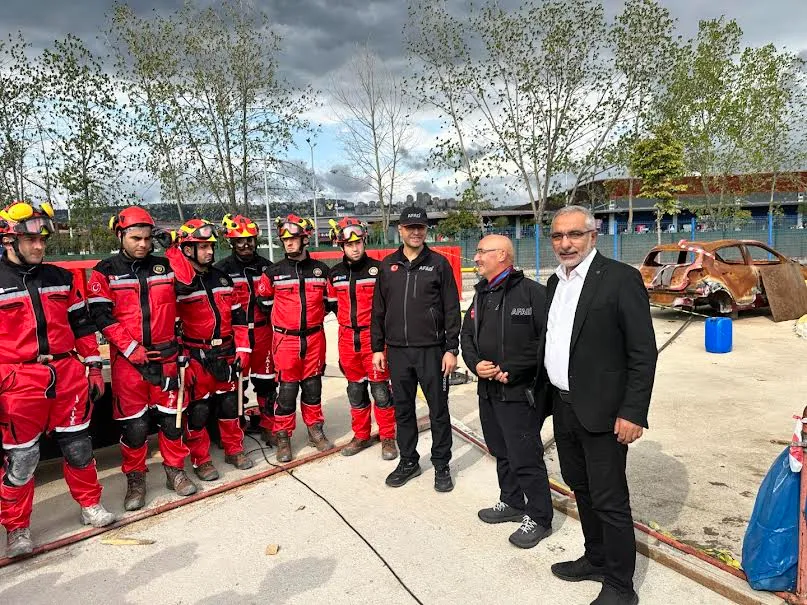 AFAD ve Kocaeli İtfaiyesi’nden ortak eğitim hamlesi