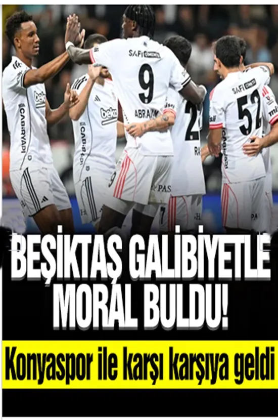 Beşiktaş erteleme maçındaki galibiyetle moral buldu