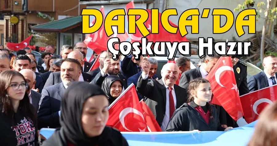 Darıca Coşkuya Hazır