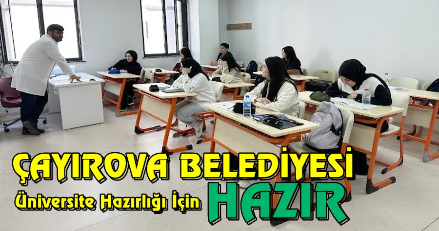 Gençlik Merkezi’nde üniversiteye hazırlık maratonu başladı