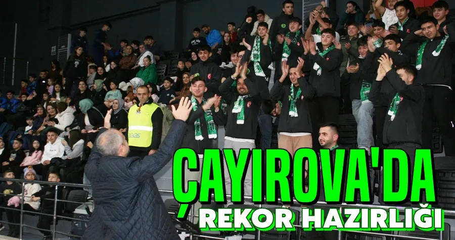 Çayırova Rekora Hazırlanıyor