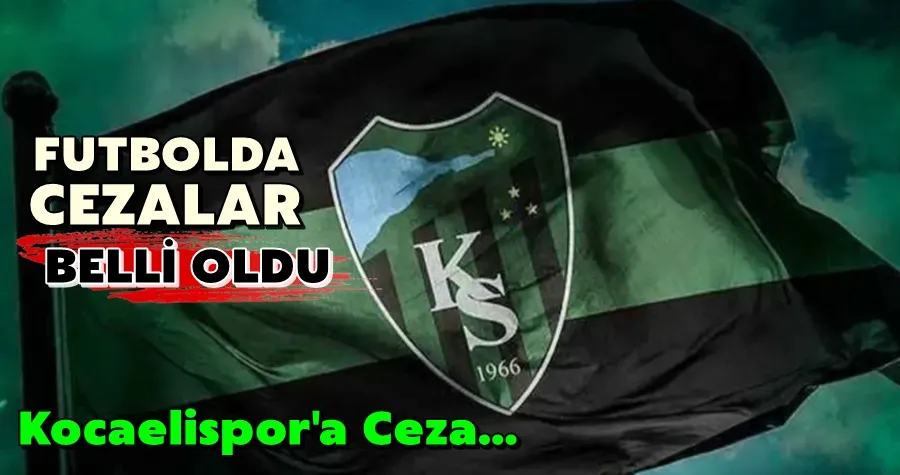 Futbolda Cezalar Belirlendi