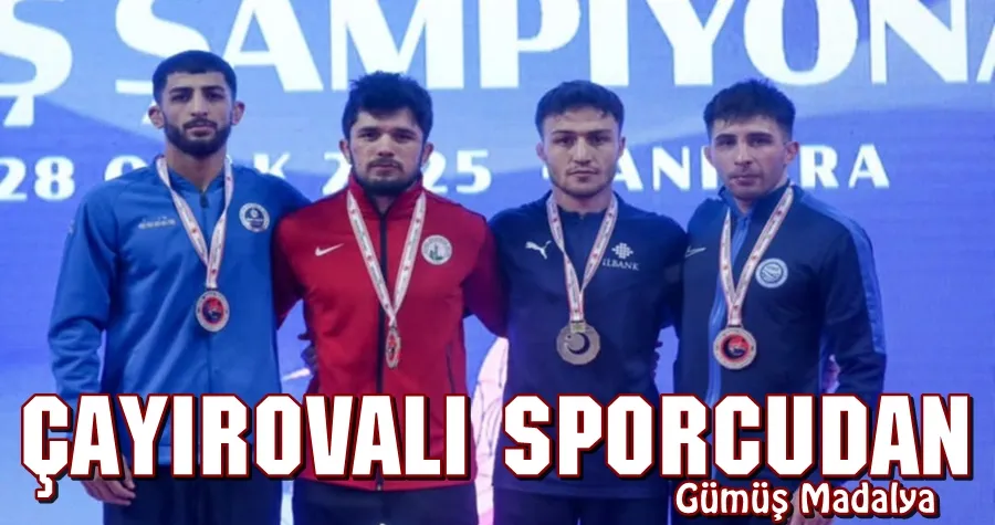 Çayırovalı Sporcudan Gümüş Madalya