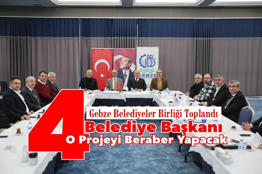 4 Belediye Başkanı O Projeyi Birlikte Yapacak