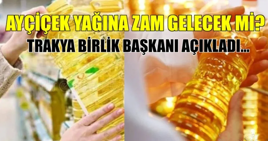 Ayçiçek yağına zam endişesi