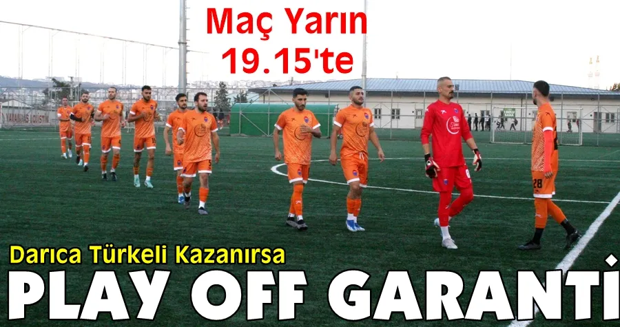 Darıca Türkelispor Play Off Aşkına Başiskele