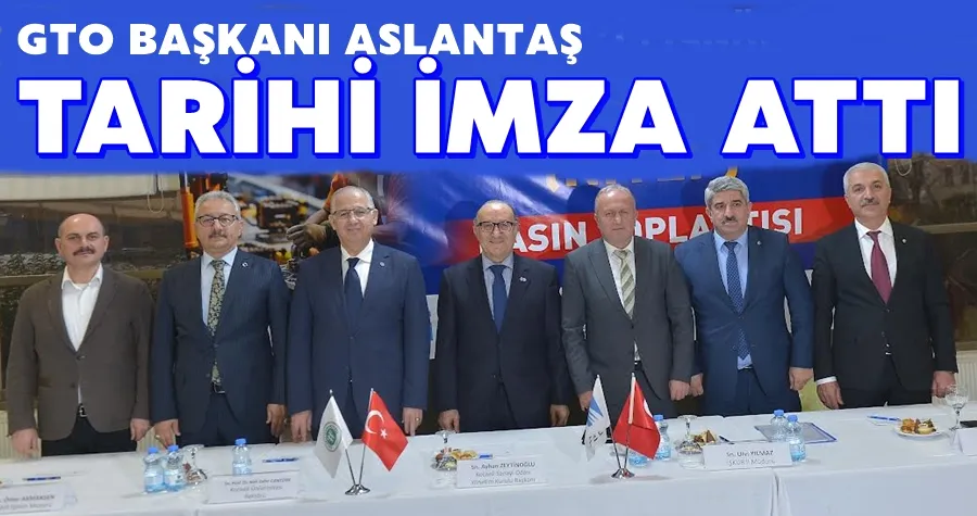 Aslantaş Tarihi İmza Attı