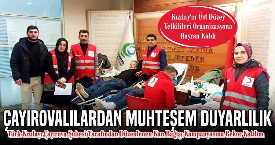 Çayırovalılardan Muhteşem Duyarlılık