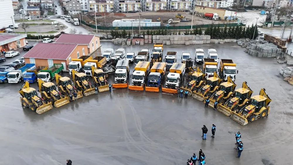 Gebze’de ekipler hazır kıta