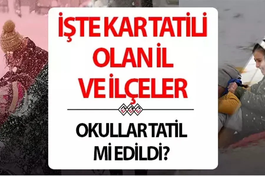 YARIN OKULLAR TATİL Mİ 7 ŞUBAT CUMA SON DAKİKA 