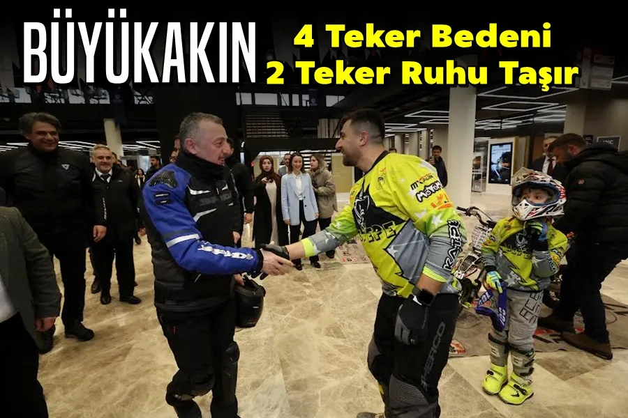 Motosiklet Çalıştayı’na Büyükakın sürprizi!