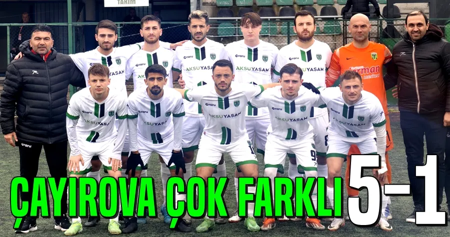 Çayırova Çok Farklı....5-1