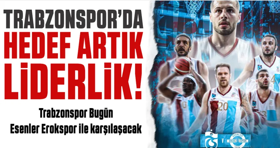 Trabzonspor Liderlik İçin Sahaya Çıkıyor