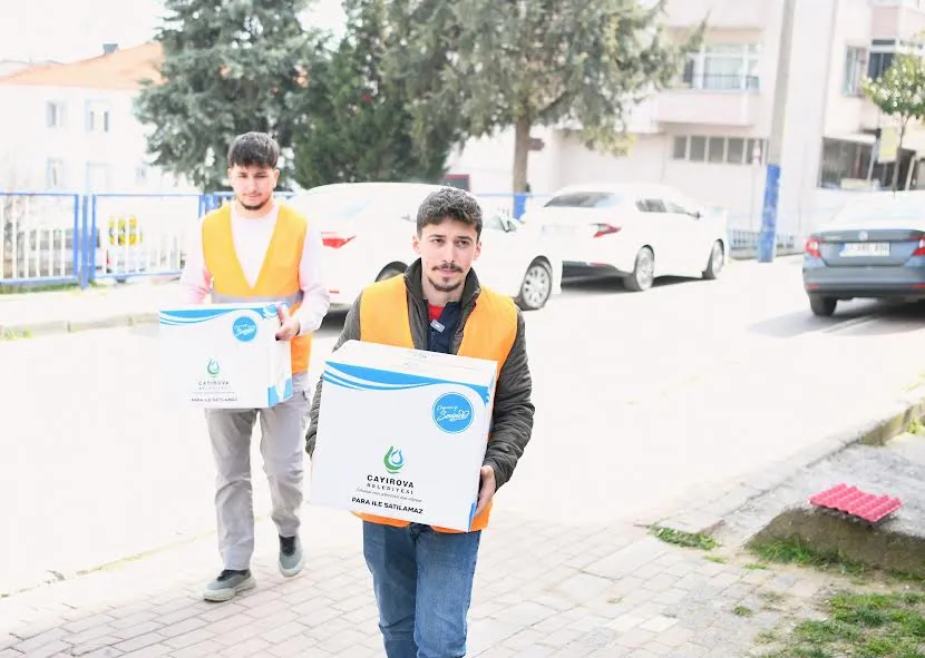 Çayırova Belediyesi Ramazan ayında çölyak hastalarına glütensiz gıda kolisi Dağıtıyor
