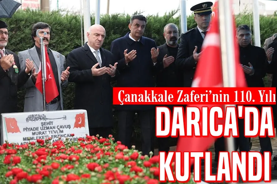 Çanakkale Zaferi’nin 110. Yılı Darıca