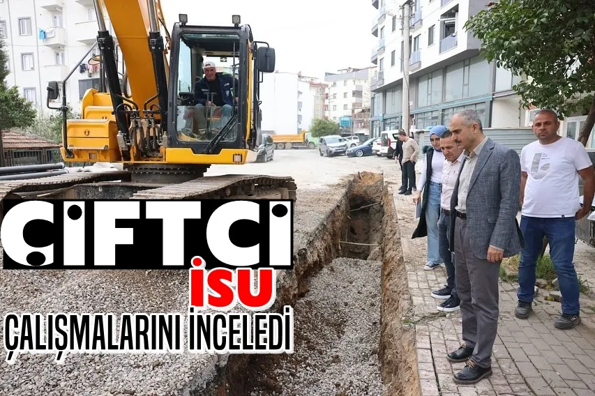 Çayırova İSU Çalışmalarını İnceledi