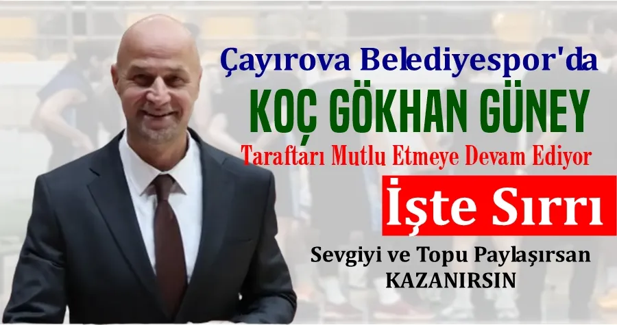 Koç Gökhan Güney Mutlu Etmeyi Sürdürüyor