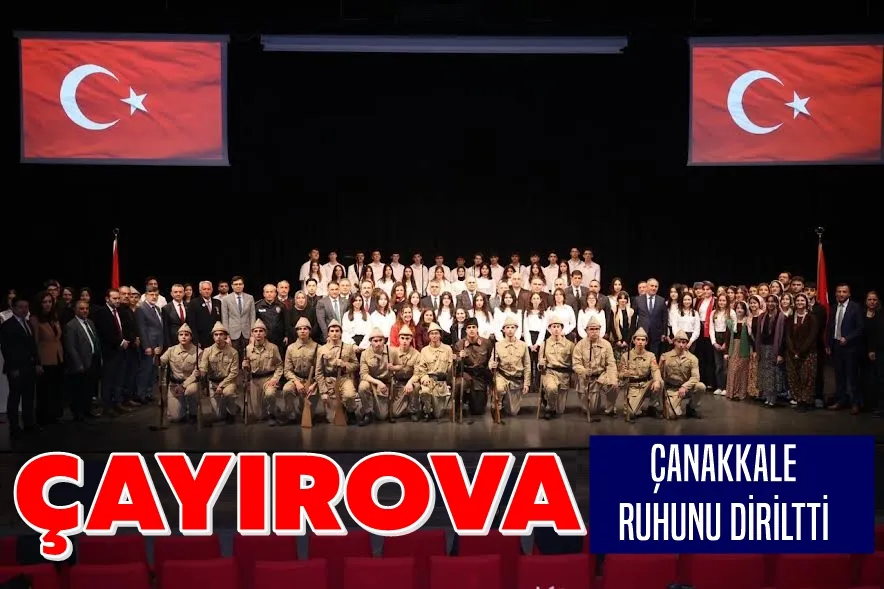 Çayırova Çanakkale Ruhunu Diriltti