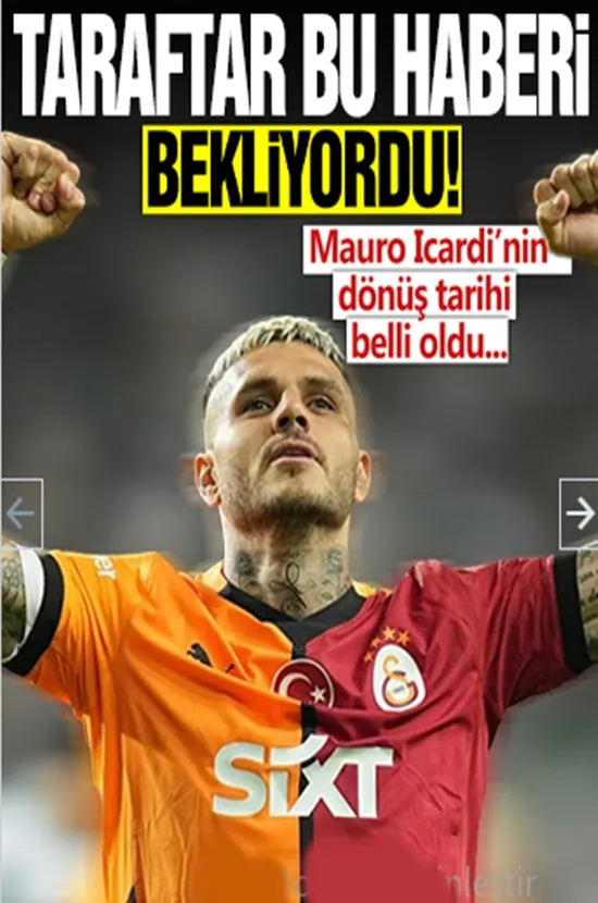 Taraftarlar bu haberi bekliyordu! Mauro Icardi