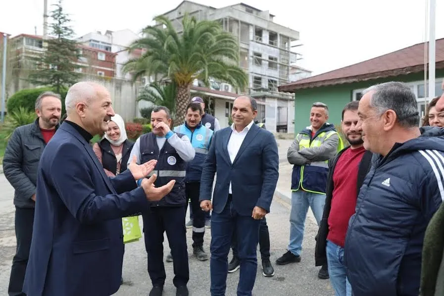 Başkan Büyükgöz, Mesai  Arkadaşlarıyla Bayramlaştı