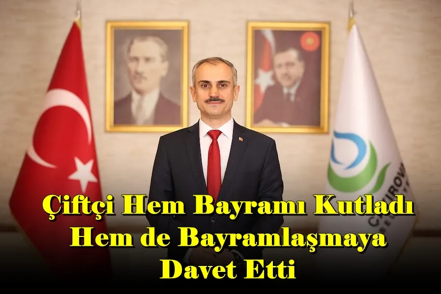 Çiftçi Bayramlaşmaya Davet Etti