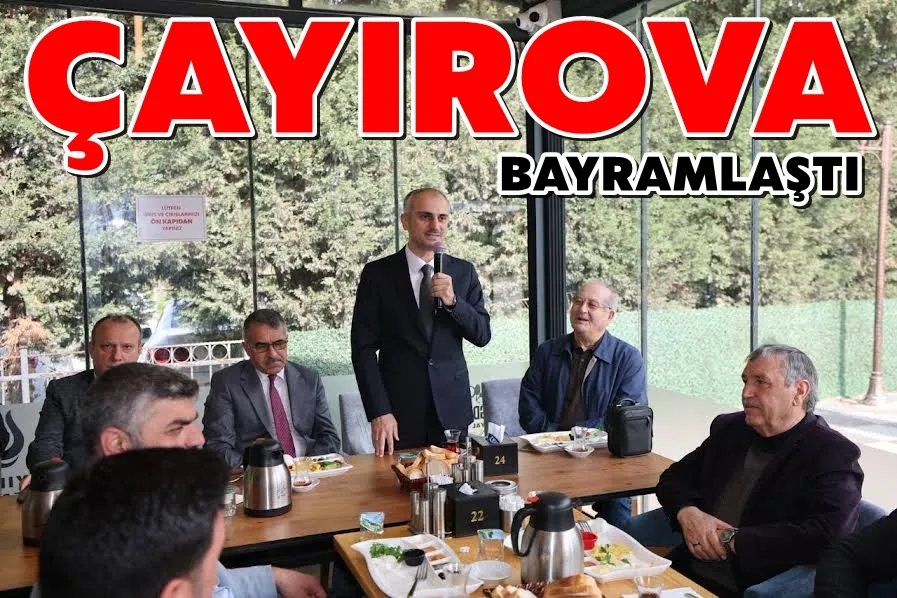 Çayırova Bayramlaştı