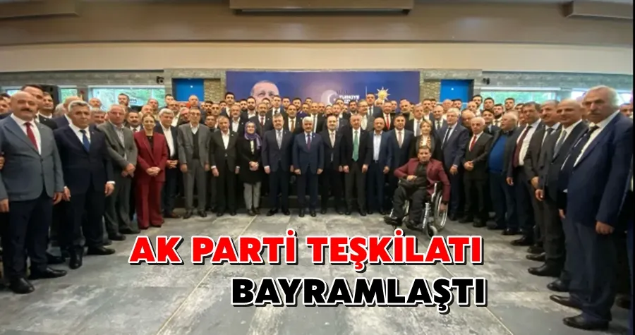 Ak Parti Teşkilatı Bayramlaştı