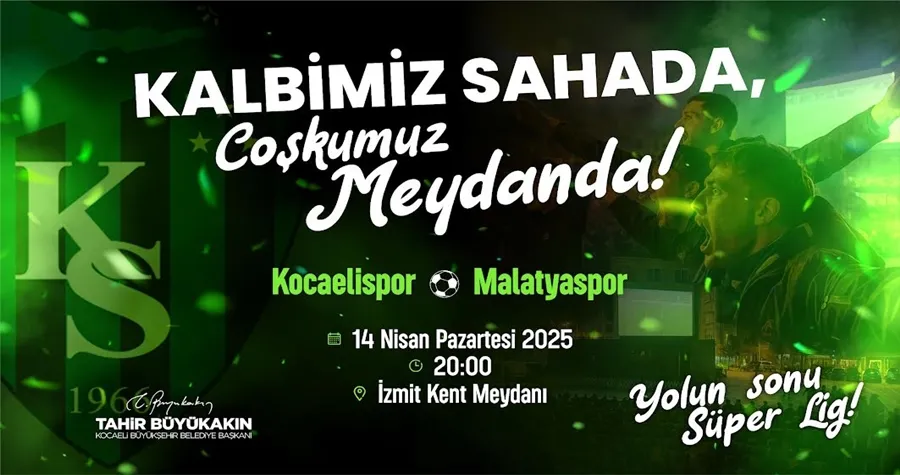 Kocaelispor-Y.Malatya Maçı Meydanda...