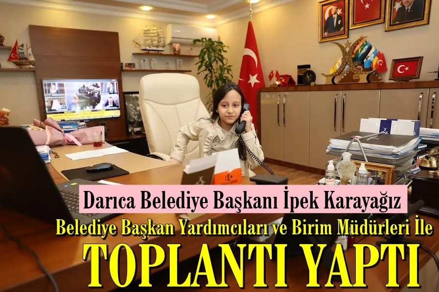 Başkan Karayağız Birim Müdürleri İle Toplantı Yaptı