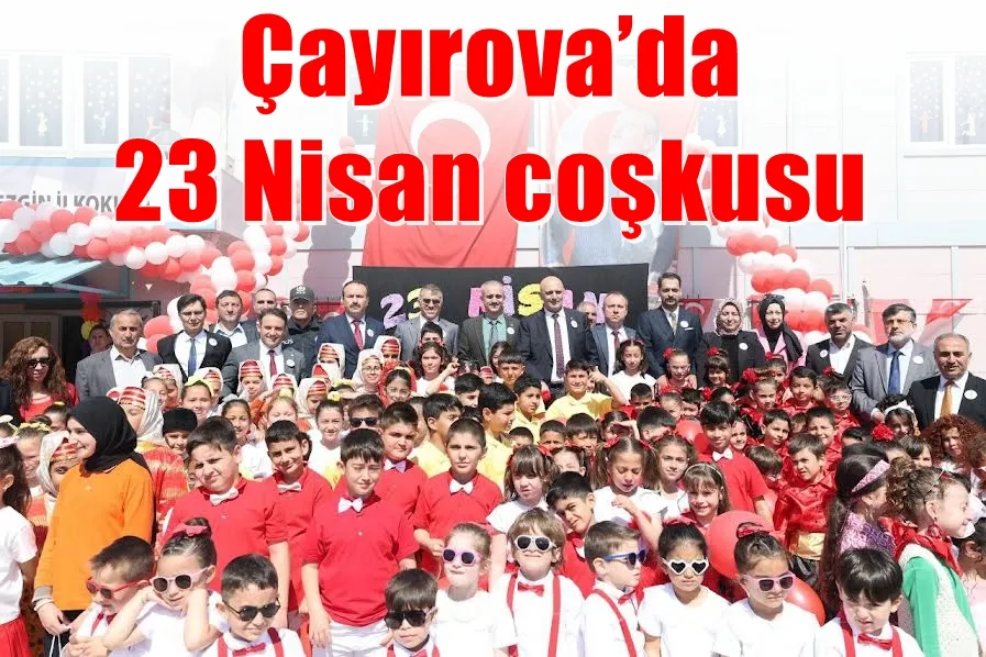 Çayırova’da 23 Nisan coşkusu