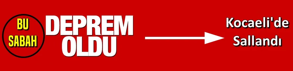 Kocaeli yine sallandı, artçılar devam ediyor