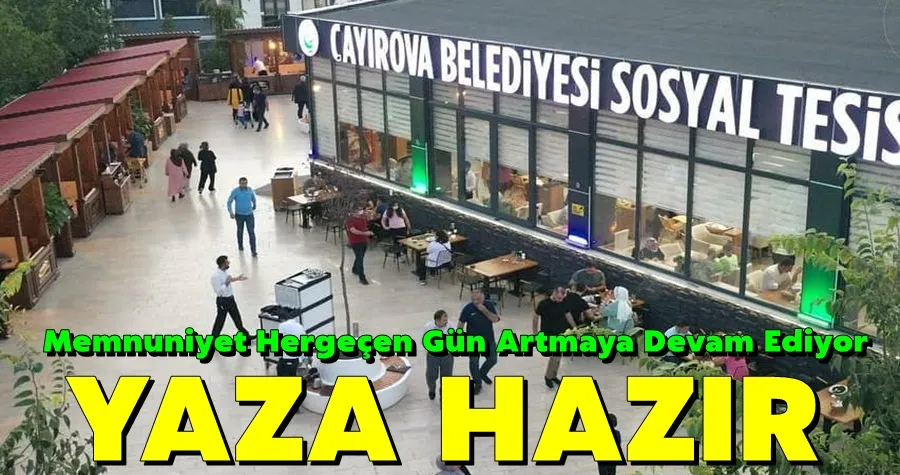 Sevince Restaurant Yaza Hazır